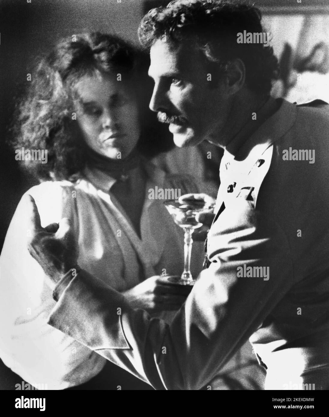 Jane fonda, Bruce Dern, on-set of the Film, 'Coming Home', United Artists, 1978 Foto Stock