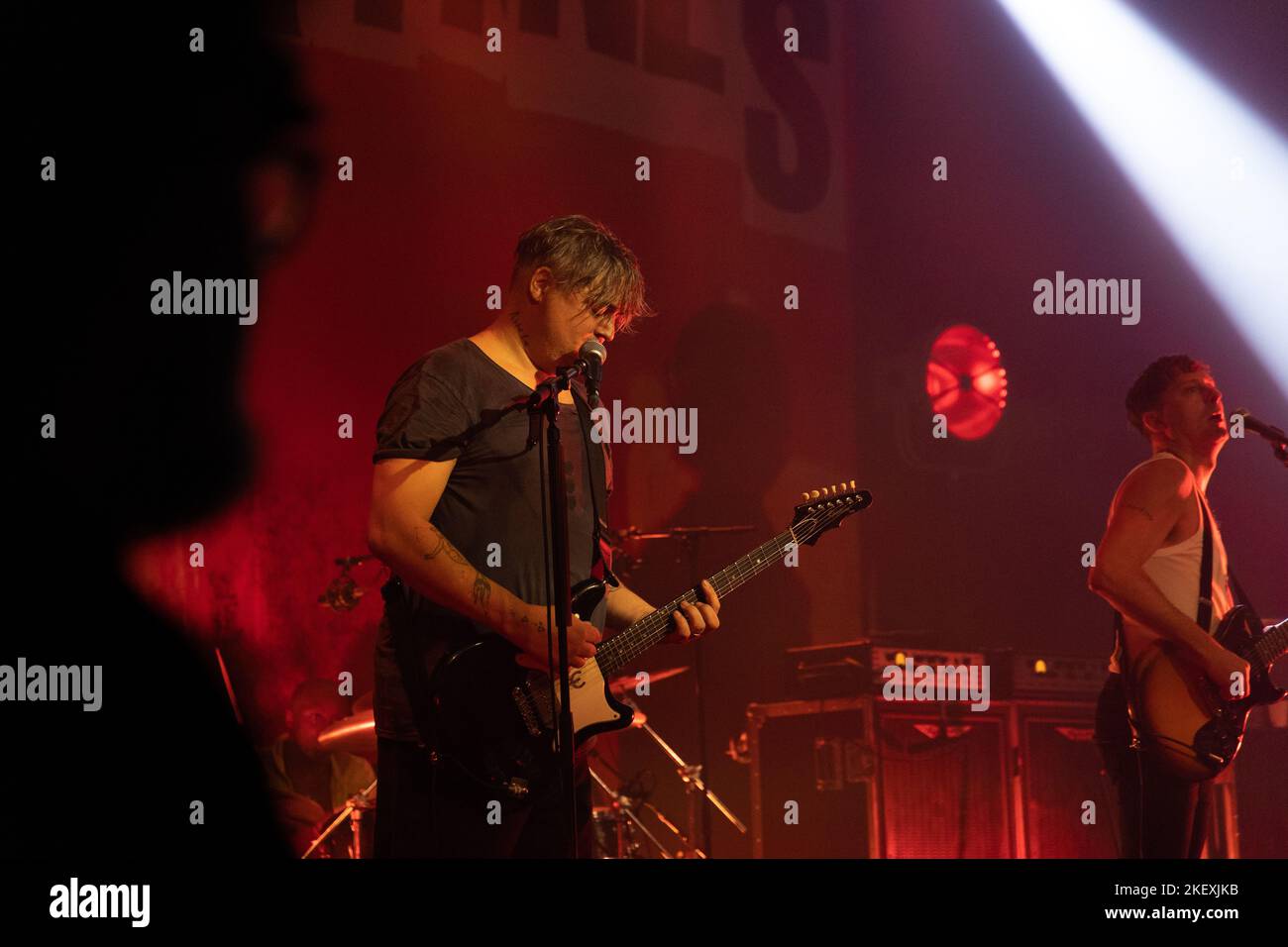 Amsterdam, NL - i Libertines si esibiscono a Melkweg, Amsterdam, il 14th novembre 2022, l'ultima notte del loro Tour europeo Foto Stock