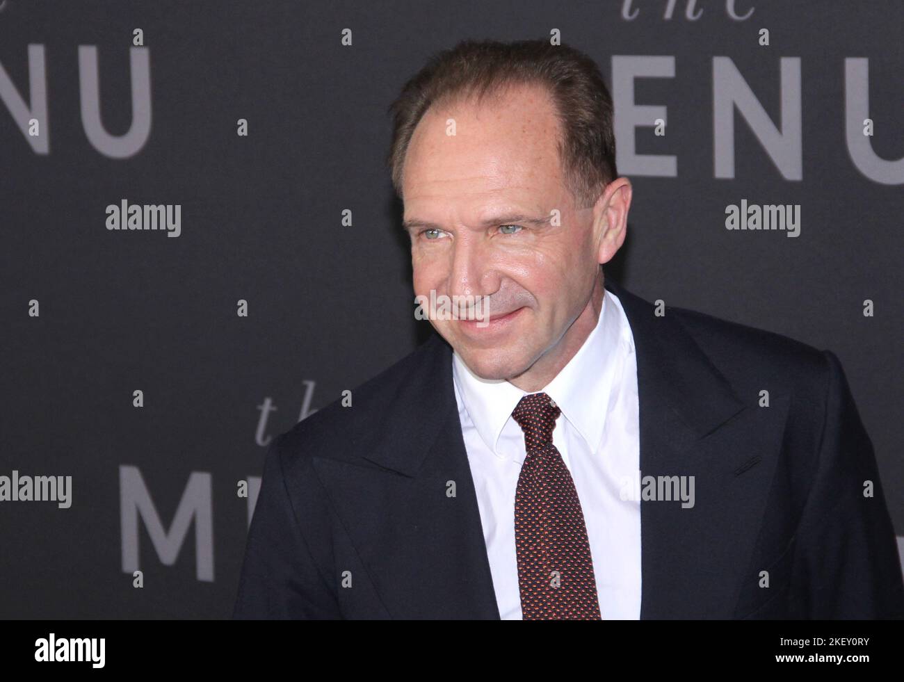 New York, NY, Stati Uniti. 14th Nov 2022. Ralph Fiennes alla NY Premiere of the Menu all'AMC Lincoln Square il 14 novembre 2022 a New York City. Credit: Erik Nielsen/Media Punch/Alamy Live News Foto Stock