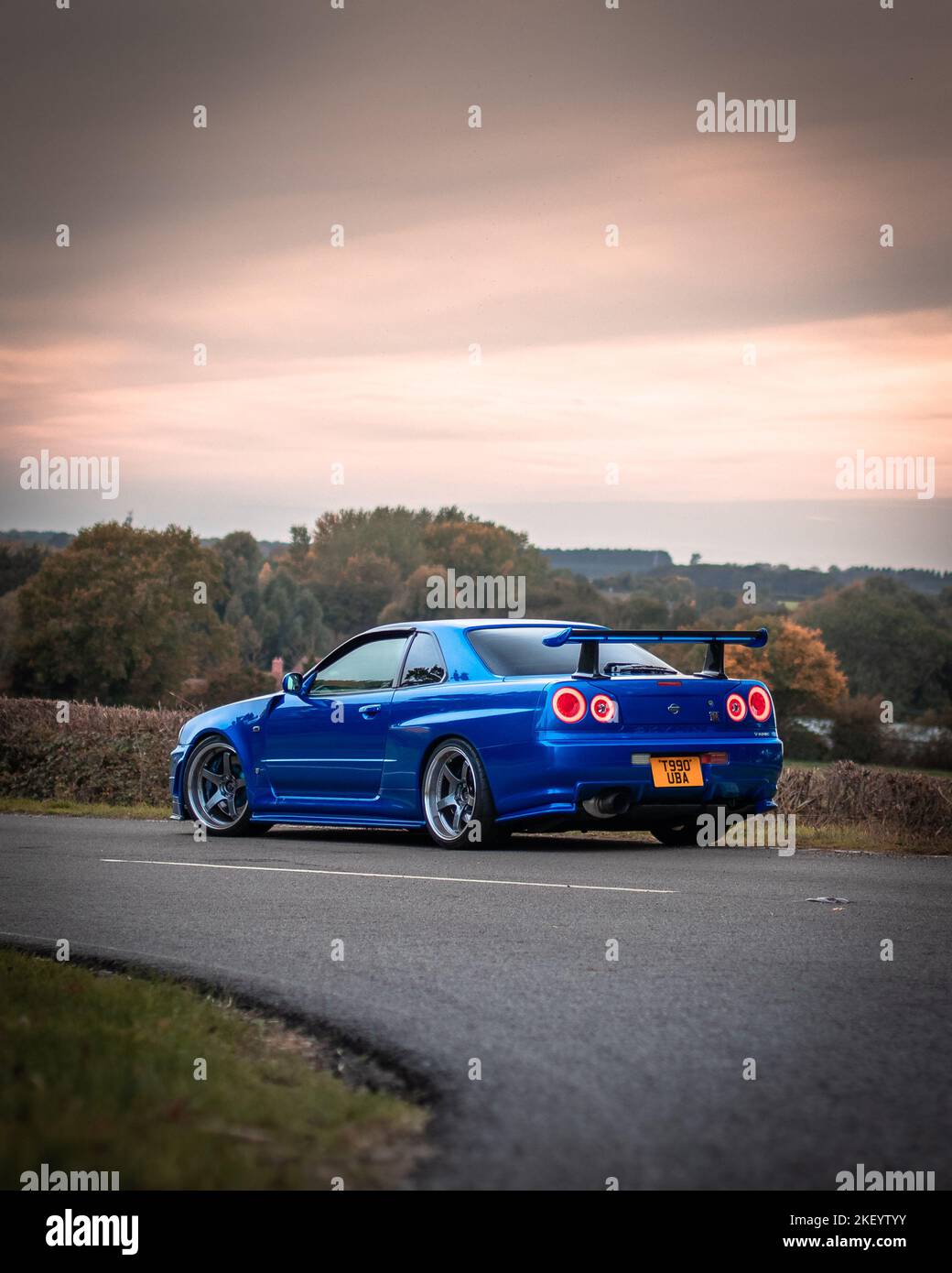 Nissan R34 GTR V Spec Foto Stock