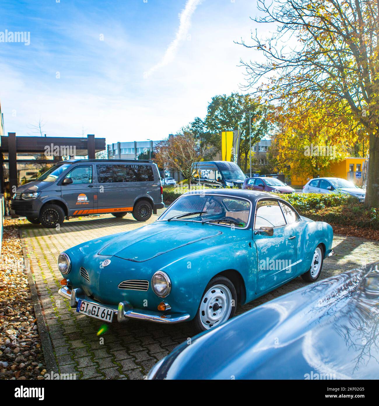 Volkswagen Karmann Ghia 1500 Oldtimer Foto Stock