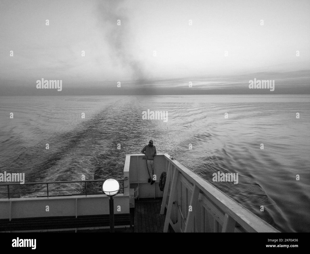 Mediterraneo, traghetto GNV da Genova a Tangeri Foto Stock