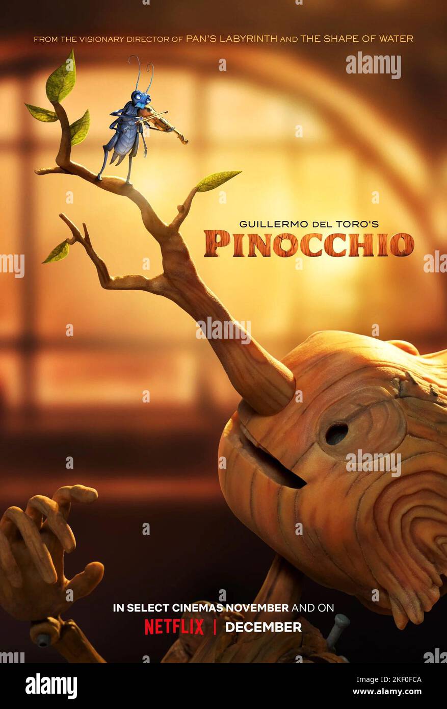 Poster di Pinocchio Foto Stock