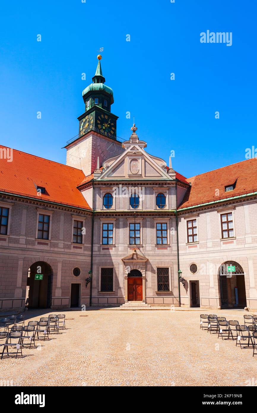 Munich Residence o Munchen Residenz è l'ex palazzo reale di Monaco, in Germania Foto Stock
