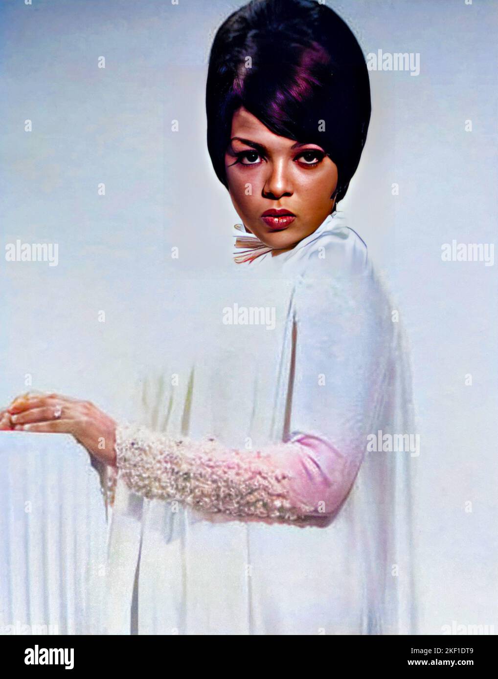 TAMMI TERRELL (1945-1970) foto promozionale del cantante americano circa 1968 Foto Stock