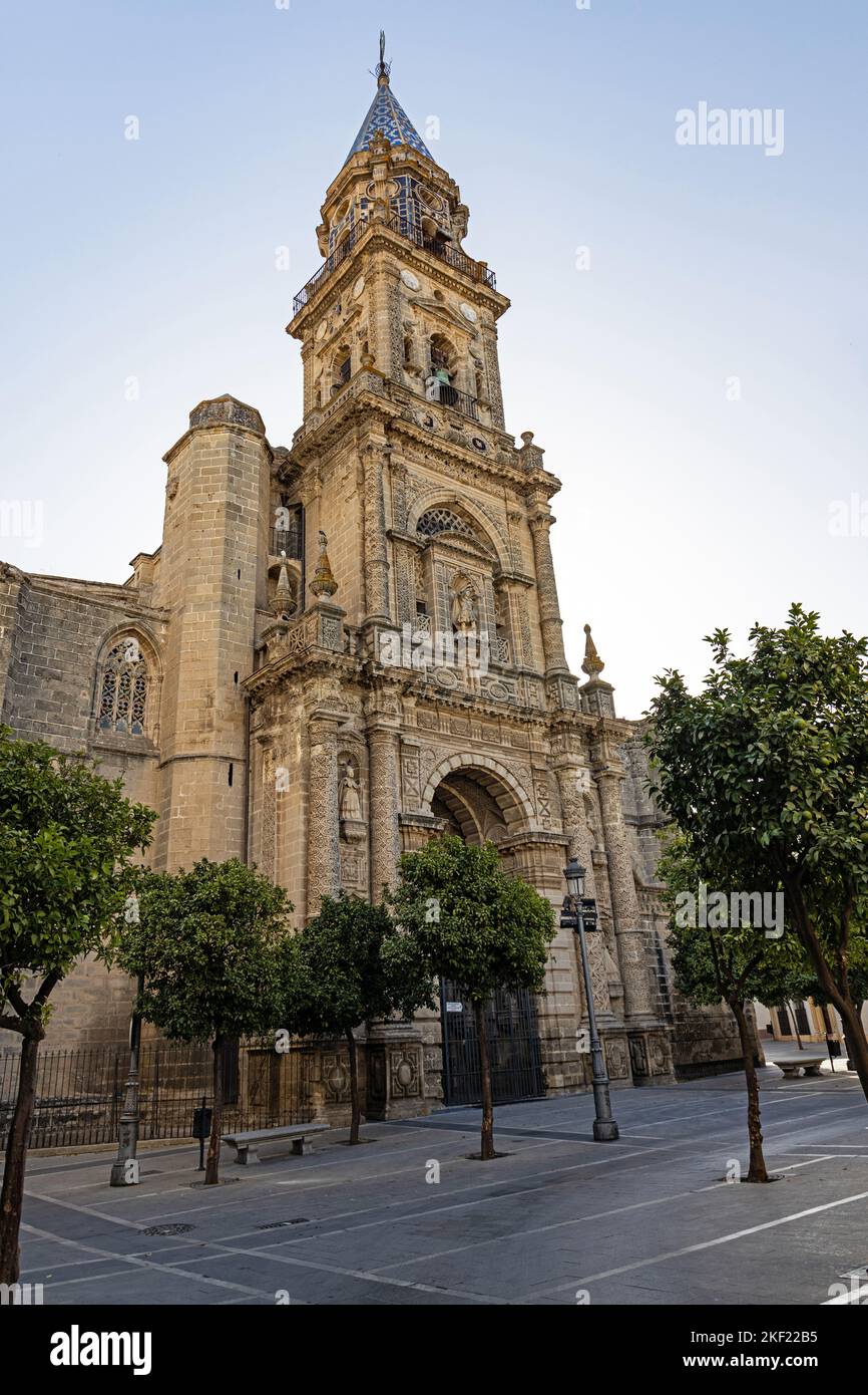 Chiesa di San Miguel a Jerez de la Frfontera Foto Stock
