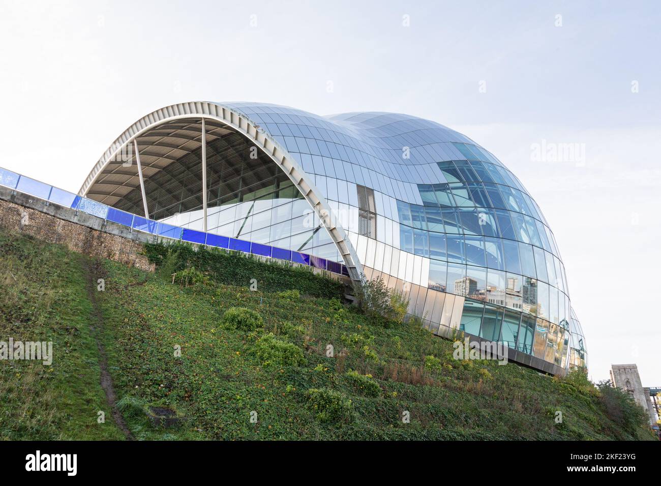 L'edificio Sage Gateshead, Gateshead Quayside, Tyne and Wear, Inghilterra, Regno Unito Foto Stock