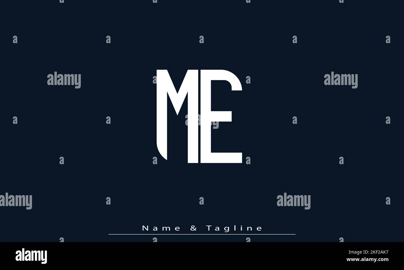 Lettere alfabetiche iniziali logo monogramma ZE , EZ Illustrazione Vettoriale