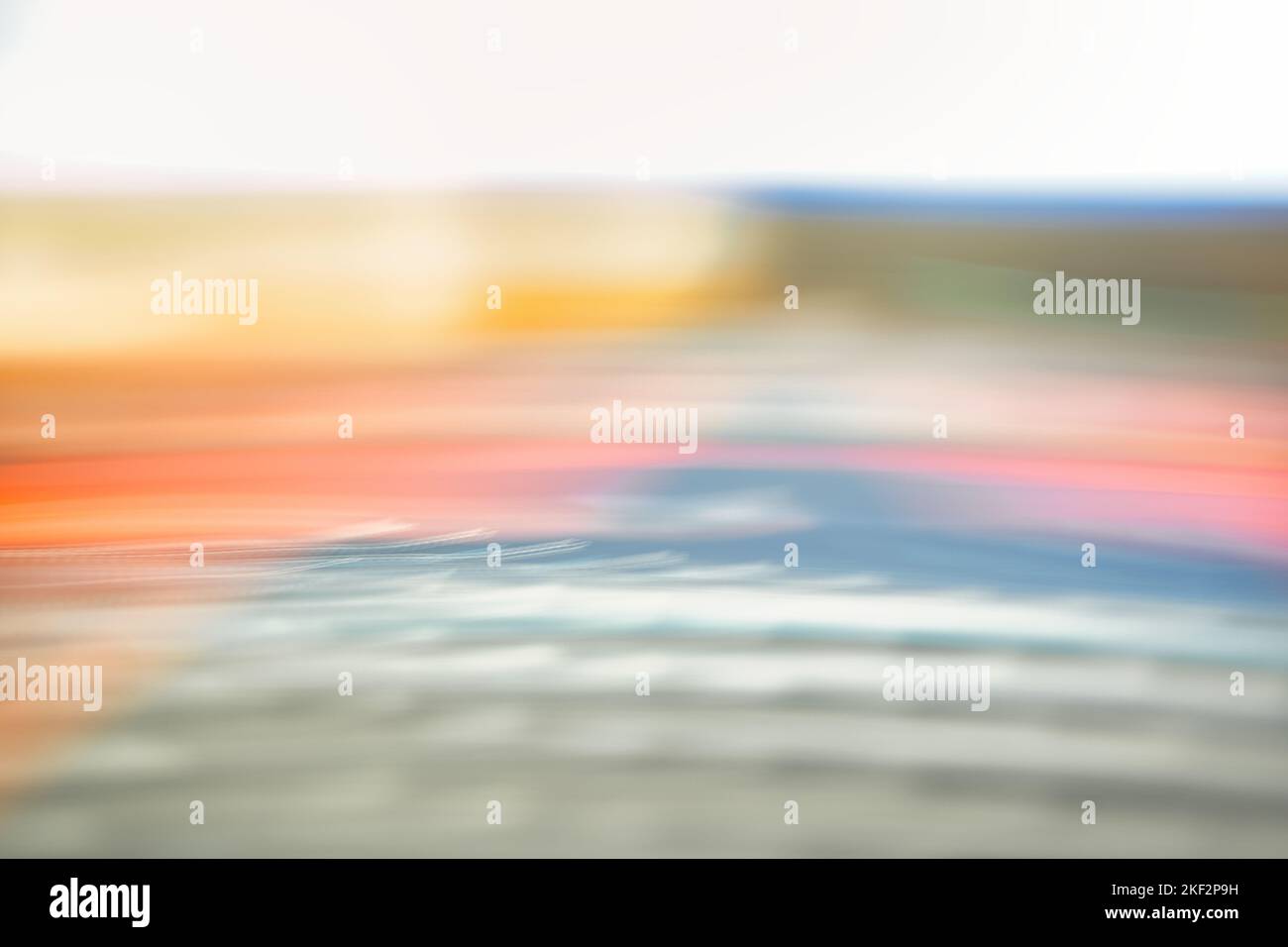 Movimento multicolor Motion Blur Foto Stock