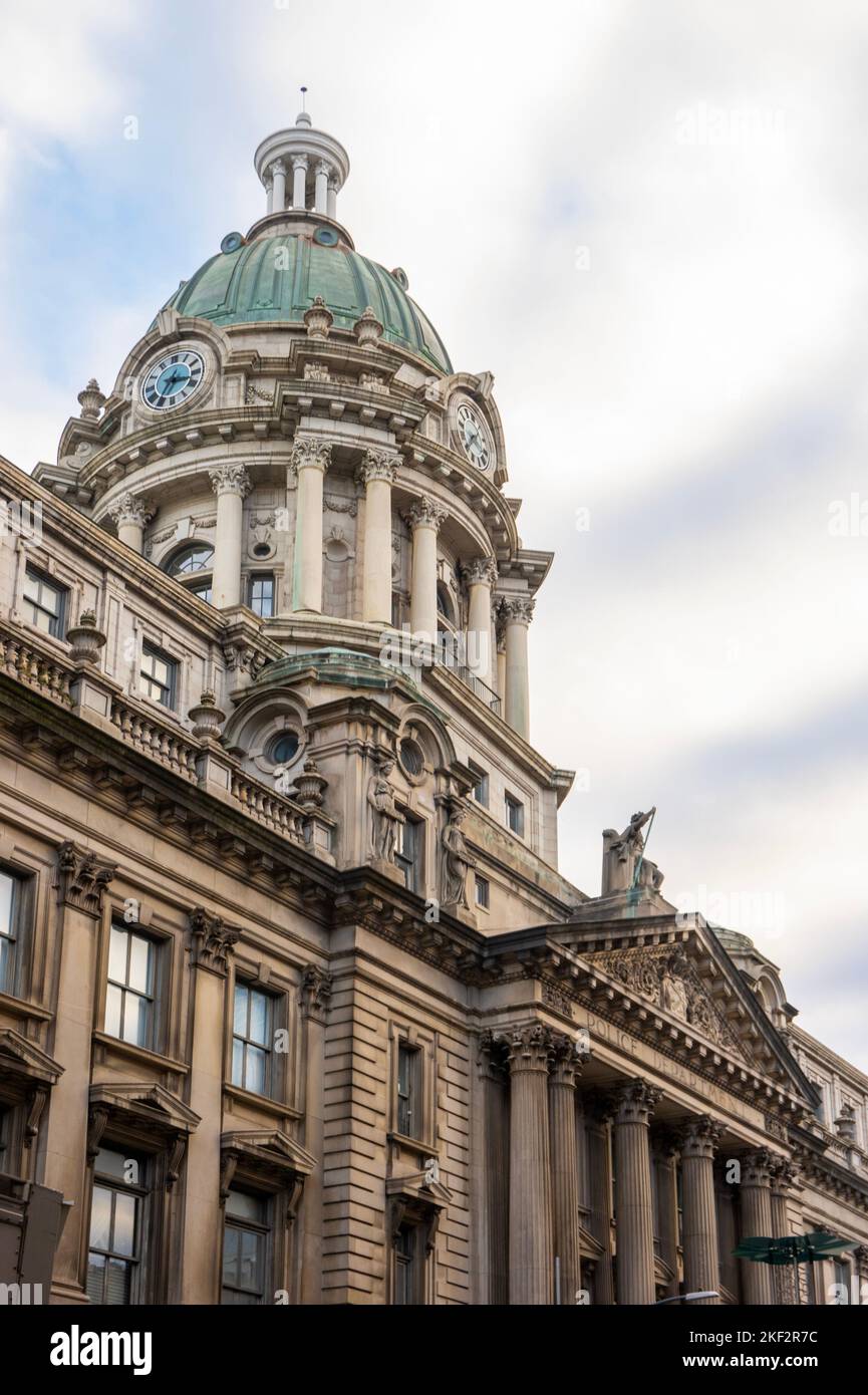 Vecchio edificio del quartier generale della polizia ispirato a un municipio di Parigi nel quartiere di Little Paris a Manhattan, New York Foto Stock