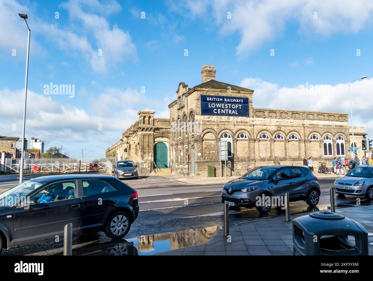 British Railways Lowestoft stazione centrale piazza Lowestoft suffolk 2022 Foto Stock