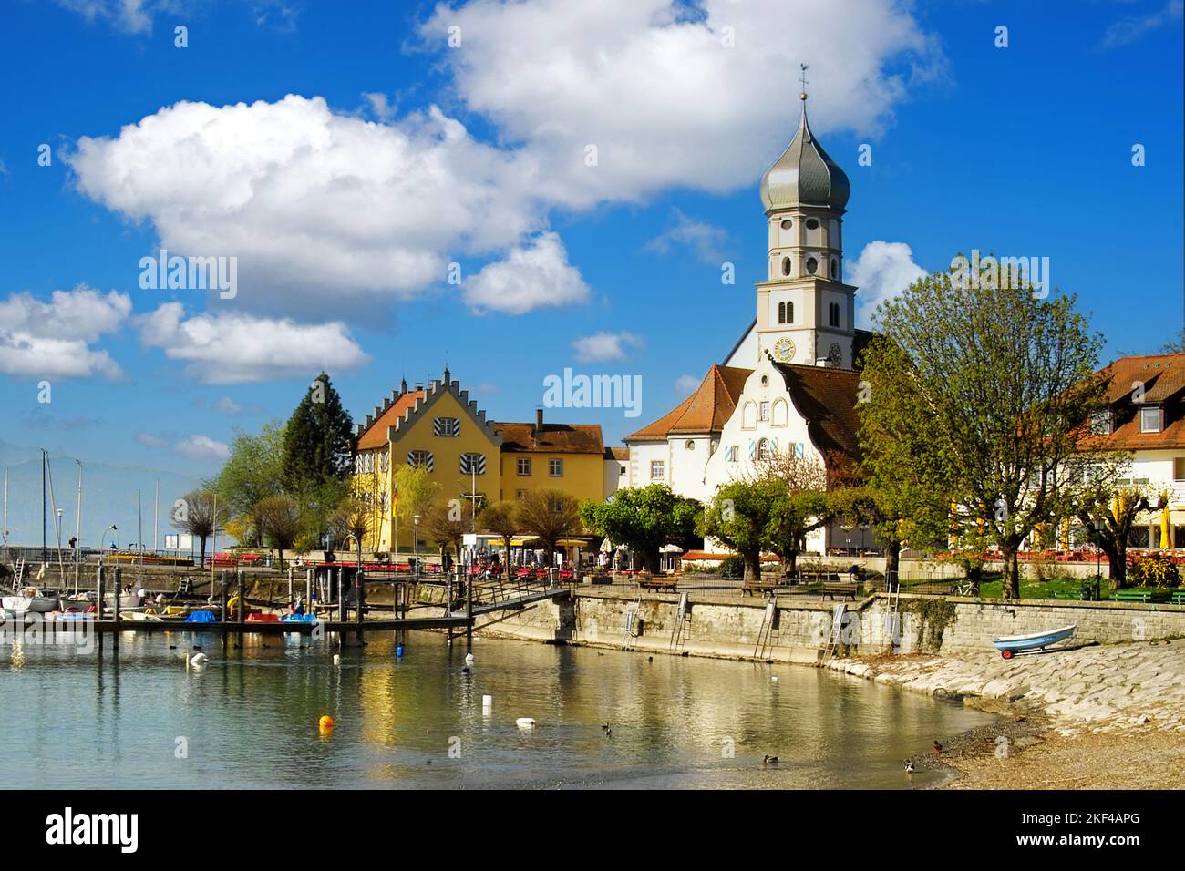 Wasserburg am Bodensee Foto Stock