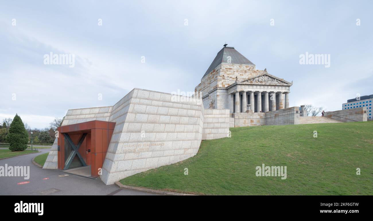 Melbourne, Victoria, Australia - riqualificazione del Santuario della memoria da PARTE degli Architetti ARM Foto Stock