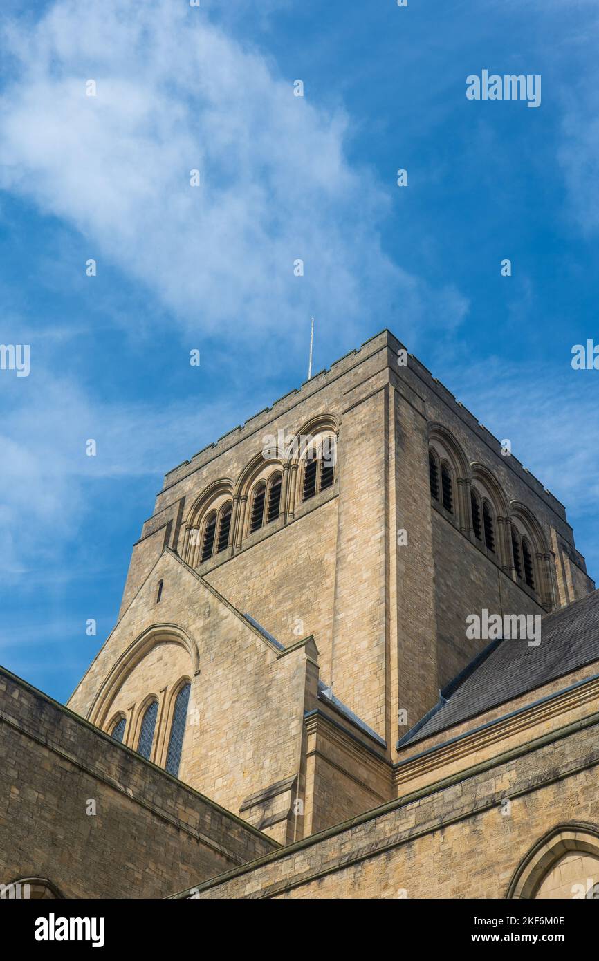 Ampleforth Abbey un monastero benedettino cattolico nel North Yorkshire Foto Stock