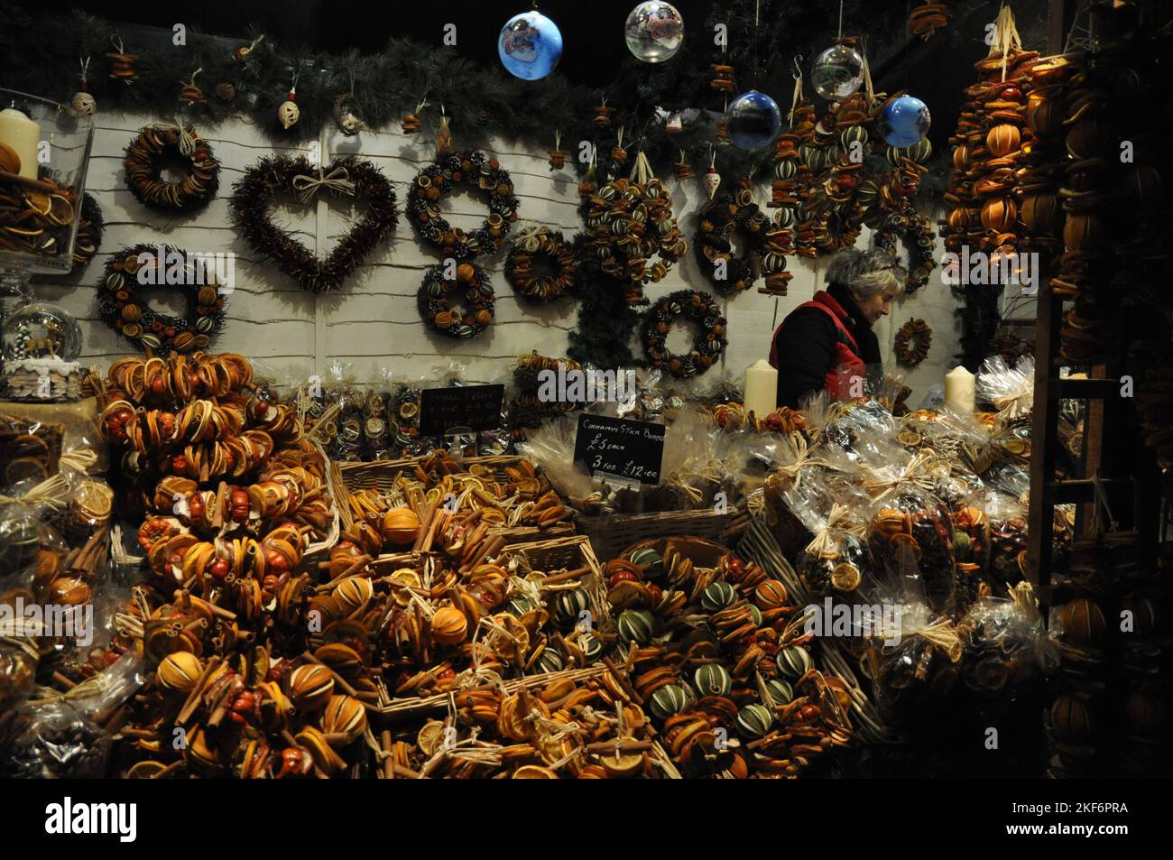 Natale in Scozia Foto Stock