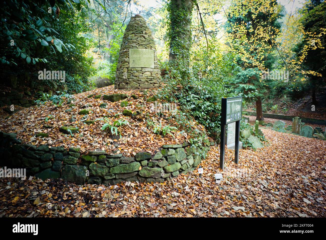 Monumento in memoria delle vittime del bombardamento di Scarborough del 1914 da parte della Marina tedesca Foto Stock