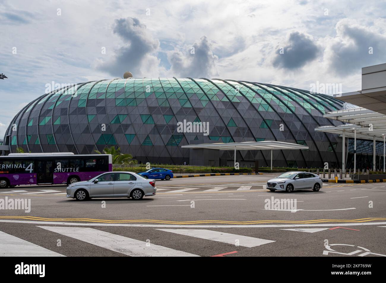 Changi Jewel Singapore. Il miglior aeroporto del mondo. Foto Stock