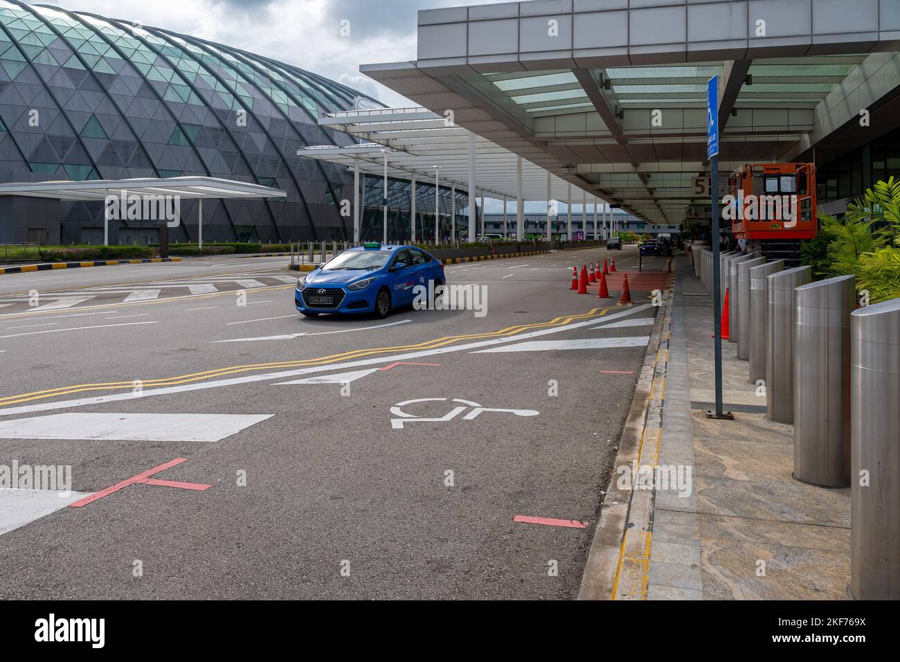 Changi Jewel Singapore. Il miglior aeroporto del mondo. Foto Stock