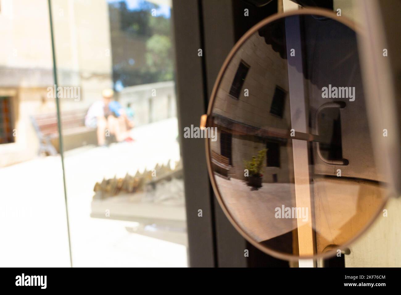 Paesaggio astratto della Repubblica di San Marino. Foto di alta qualità Foto Stock