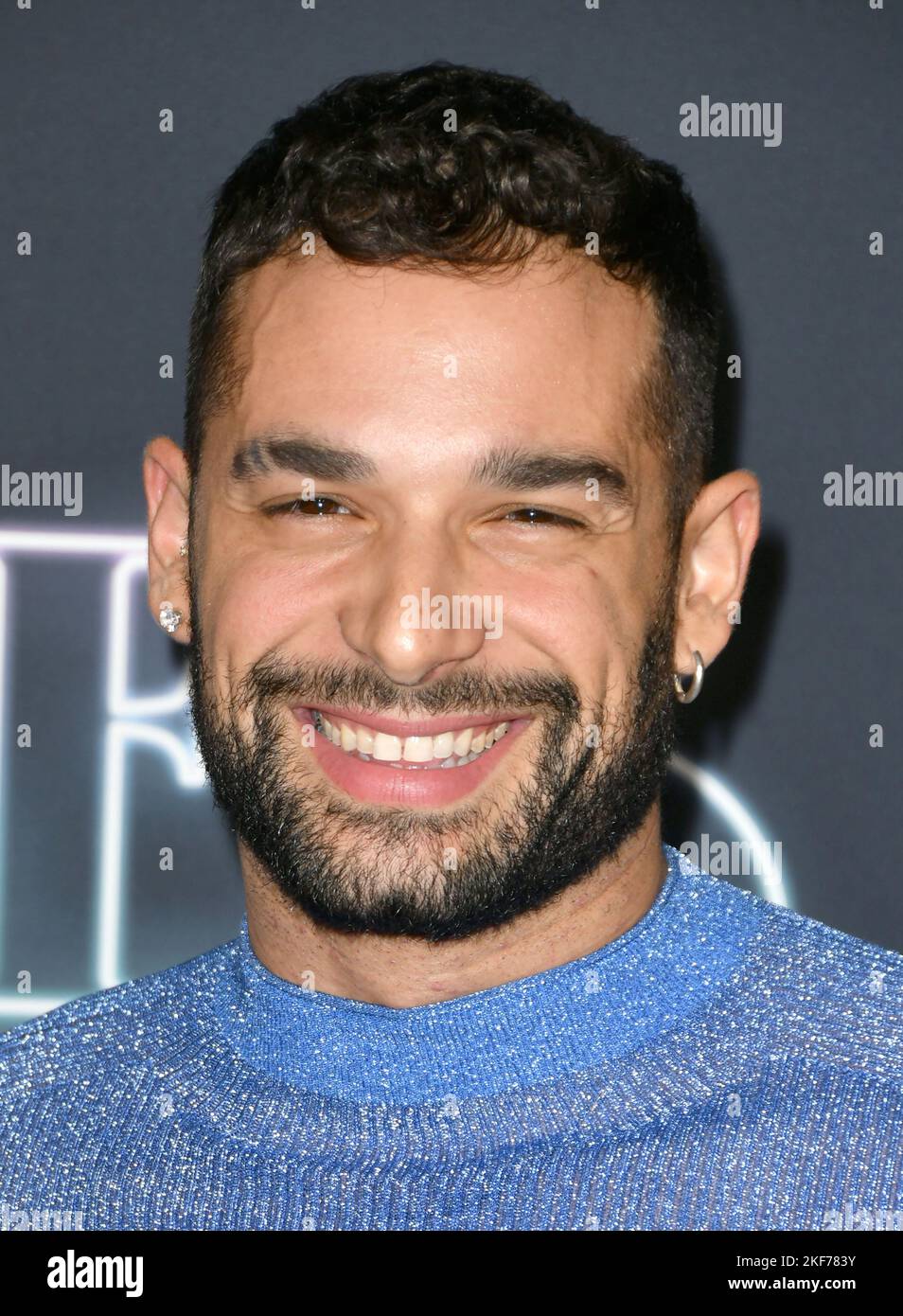 West Hollywood, California. 15th Nov 2022. Johnny Sibilly partecipa alla "Welcome to Chippendales" di Los Angeles al Pacific Design Center di West Hollywood, California, il November15, 2022. Credit: Koi Sojer/Snap'n U Photos/Media Punch/Alamy Live News Foto Stock