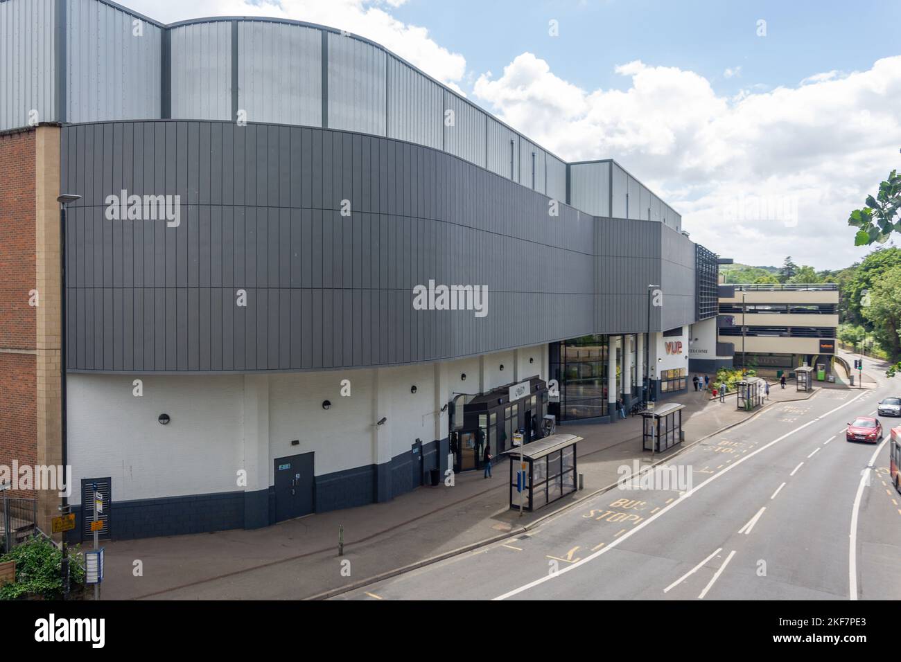 Merrywalks Centre, Merrywalks, Stroud, Gloucestershire, Inghilterra, Regno Unito Foto Stock