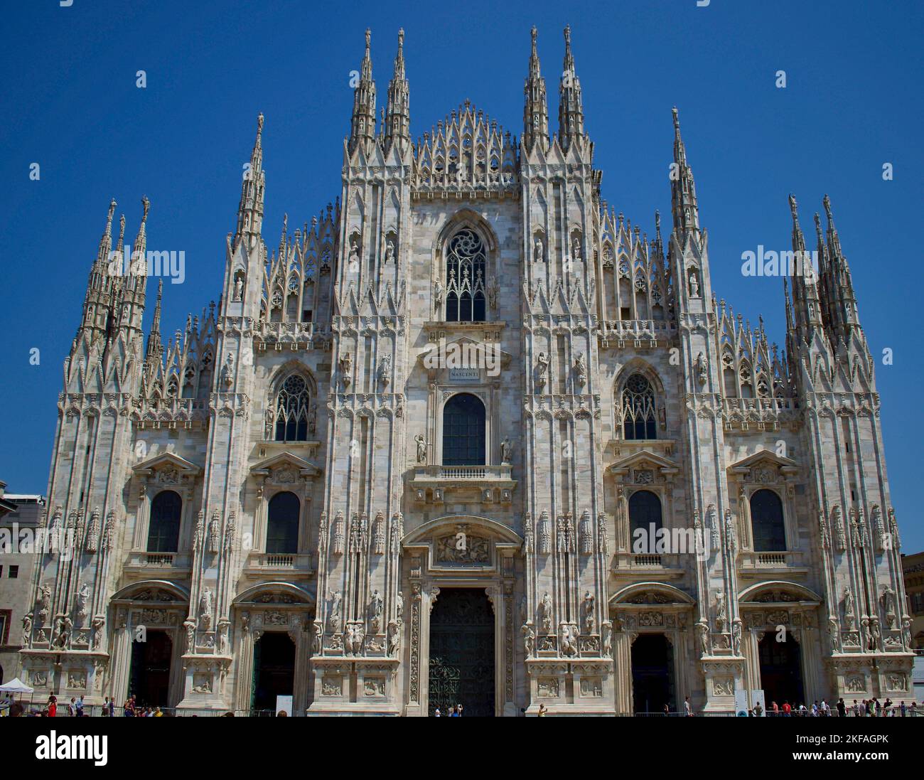 Duomo di Milano Foto Stock