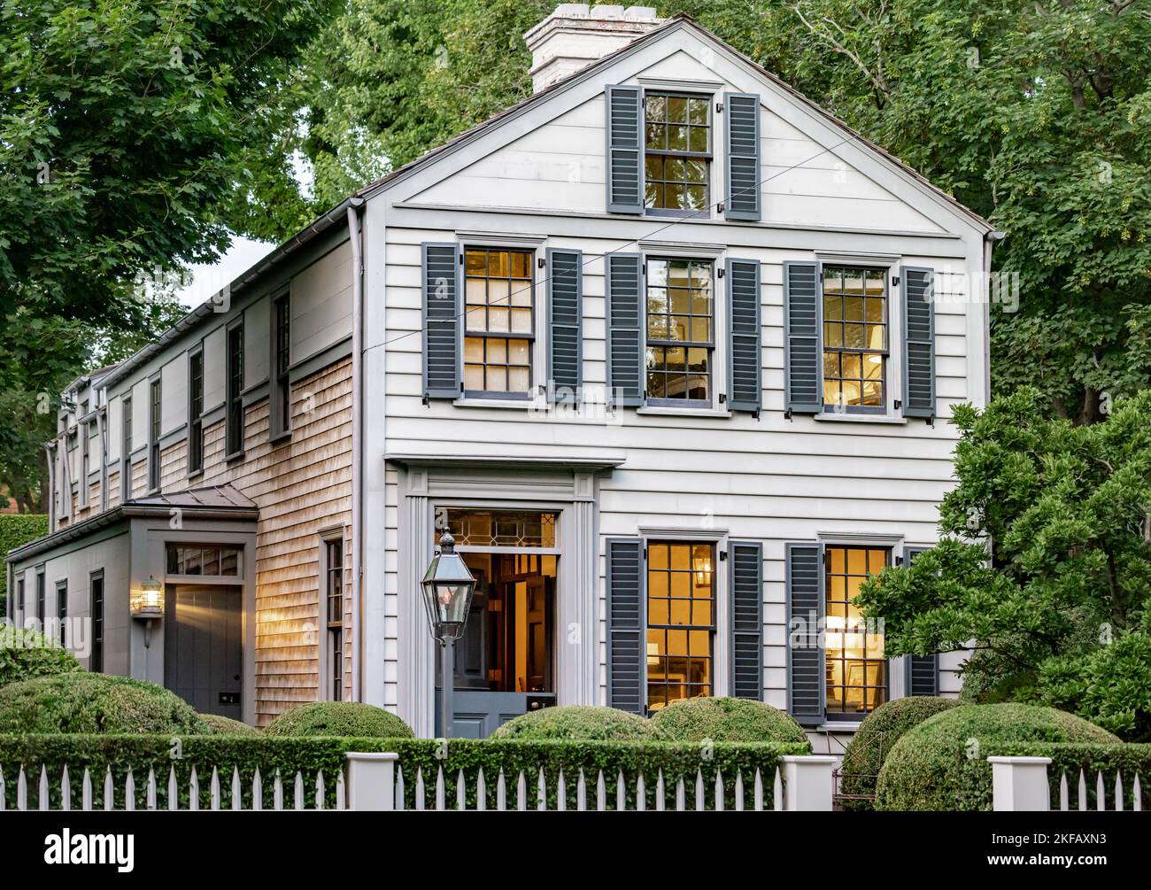 Georgous Sag Harbor villaggio casa Foto Stock