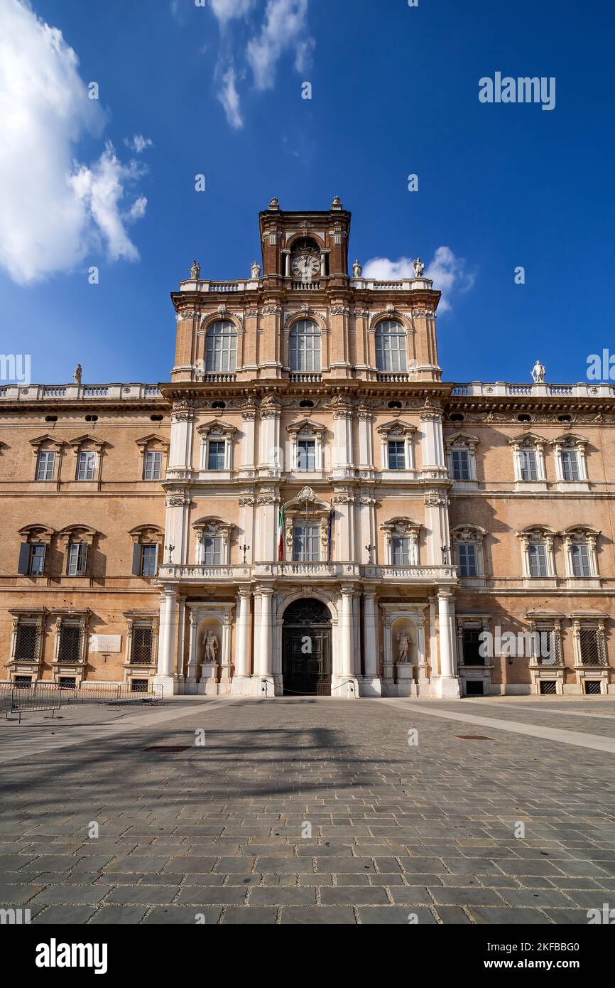 Palazzo Ducale a Modena, Emilia Romagna, Italia Foto Stock