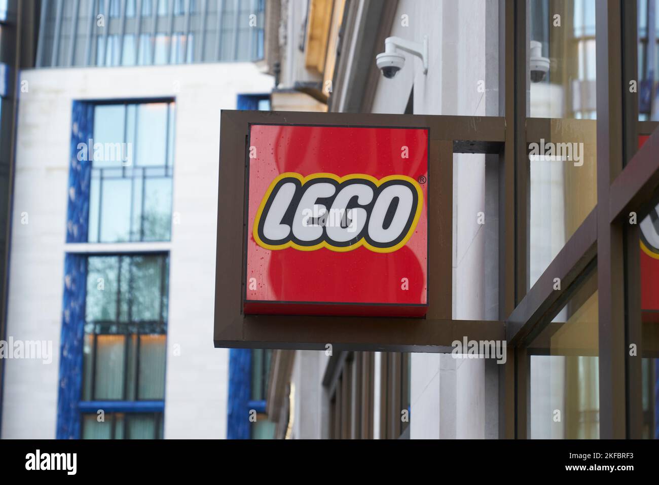 marchio lego, negozio lego, negozio lego londra Foto Stock
