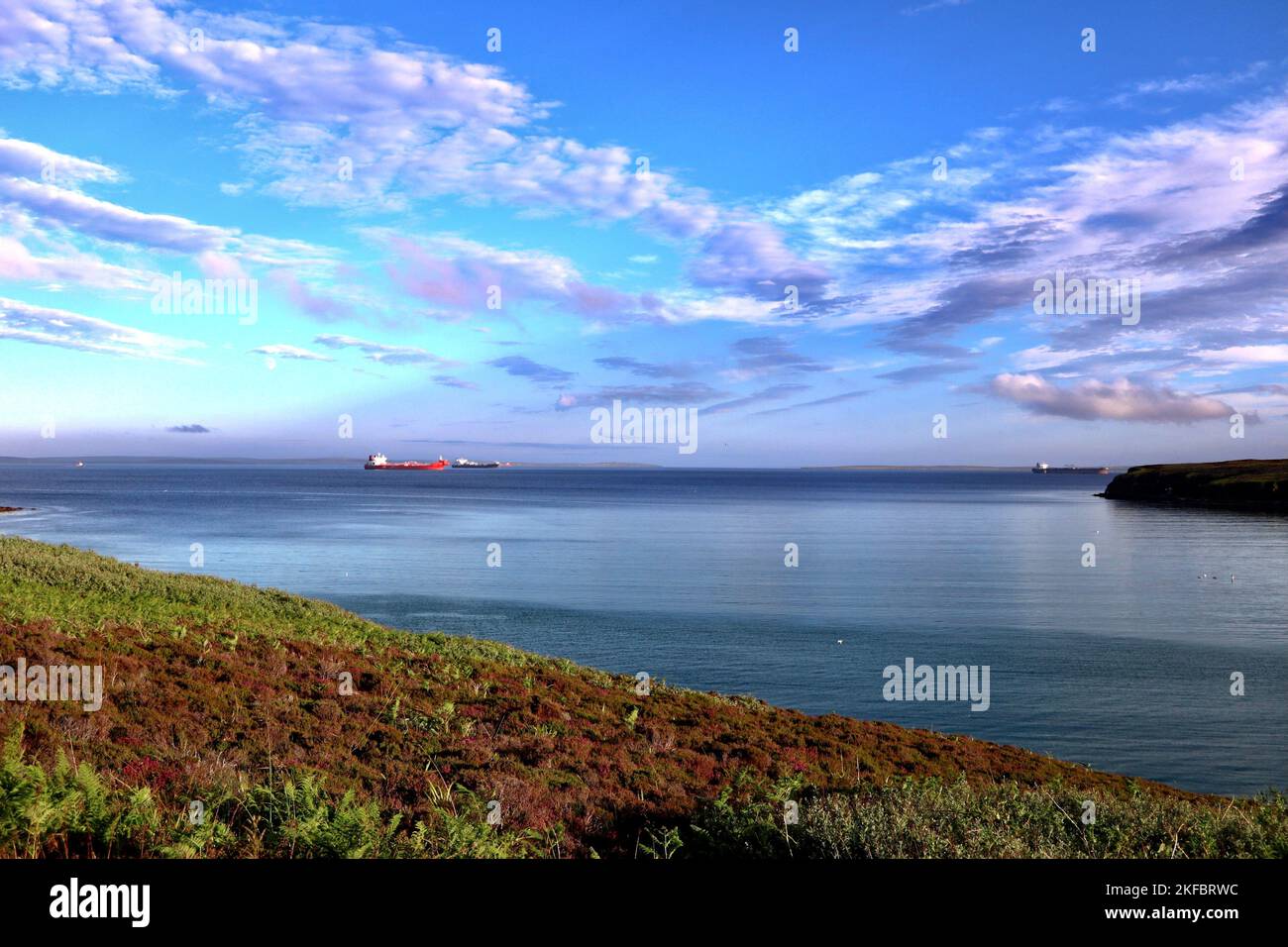 Waulkmill Bay Orkney Foto Stock