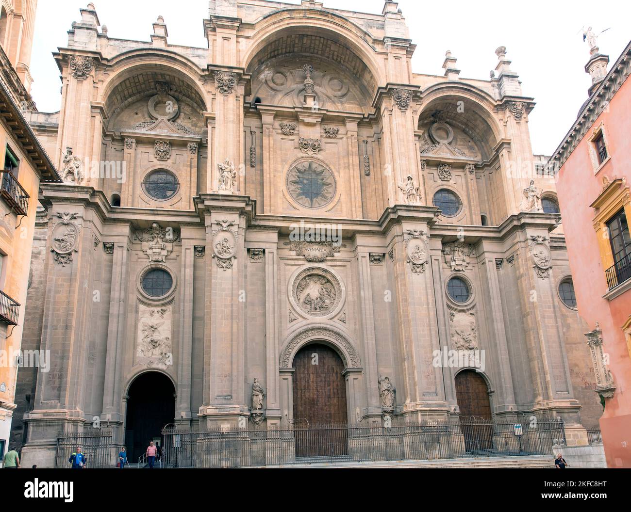 Cattedrale dell'Incarnazione, Granada, Andalusia, Spagna Foto Stock