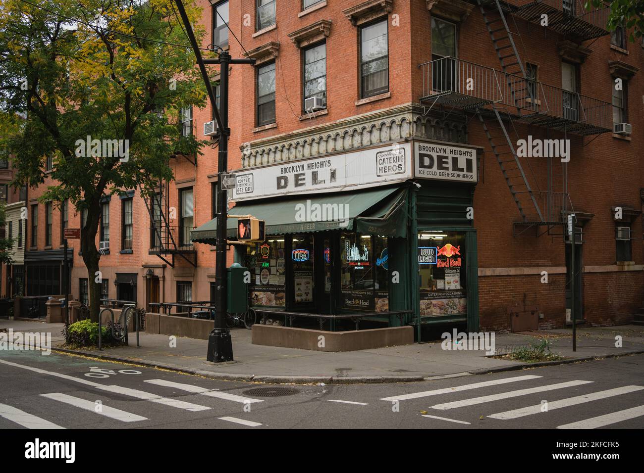 Brooklyn Heights Deli, Brooklyn, New York Foto Stock
