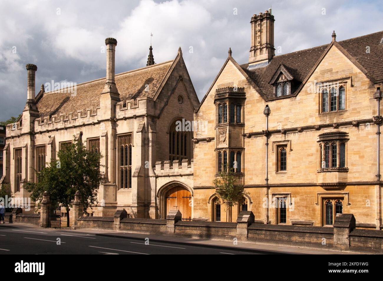 Il Magdalen College di Oxford University, Inghilterra Foto Stock