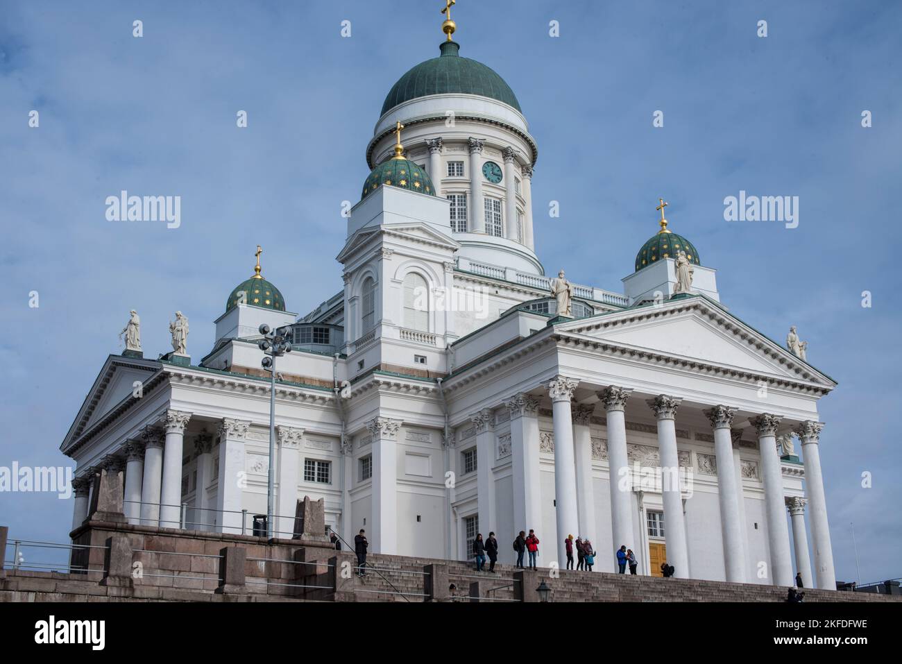 La Cattedrale di Helsinki Foto Stock