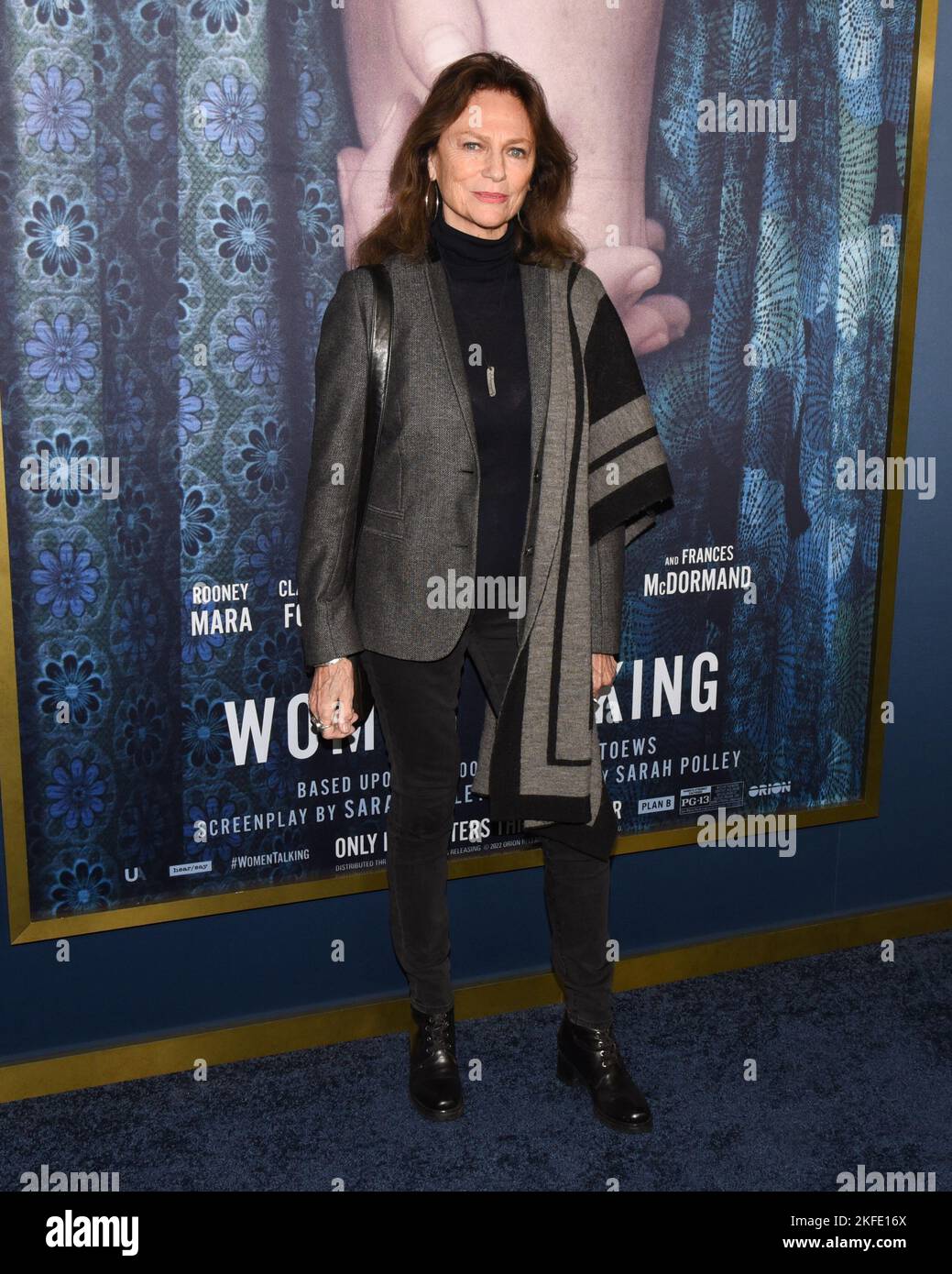 17 novembre 2022, Beverly Hills, California, Stati Uniti d'America: Jacqueline Bisset partecipa alla prima di Los Angeles di ''Women Talking' (Credit Image: © Billy Bennight/ZUMA Press Wire) Foto Stock