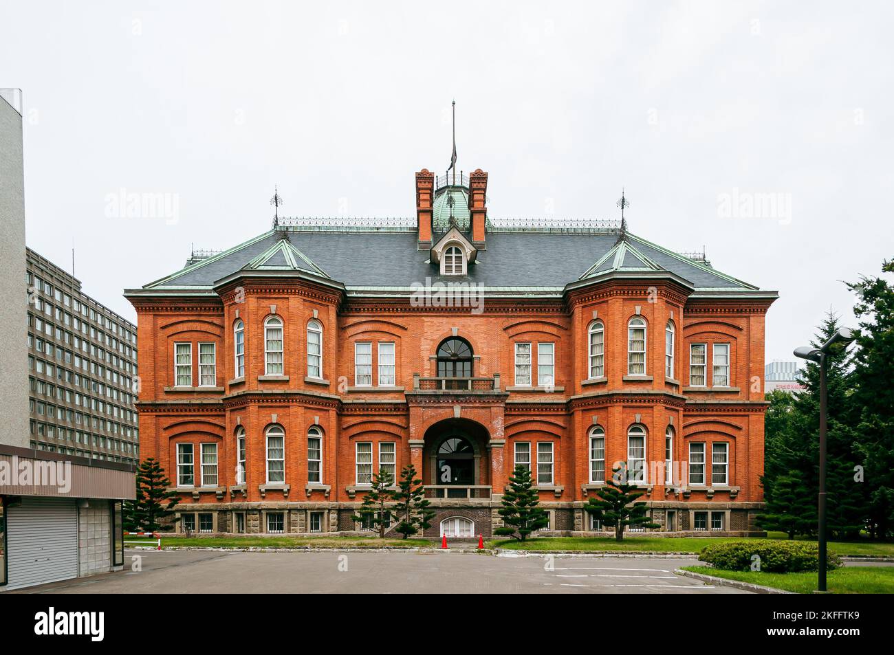 L'ex edificio degli uffici governativi di Hokkaido Foto Stock