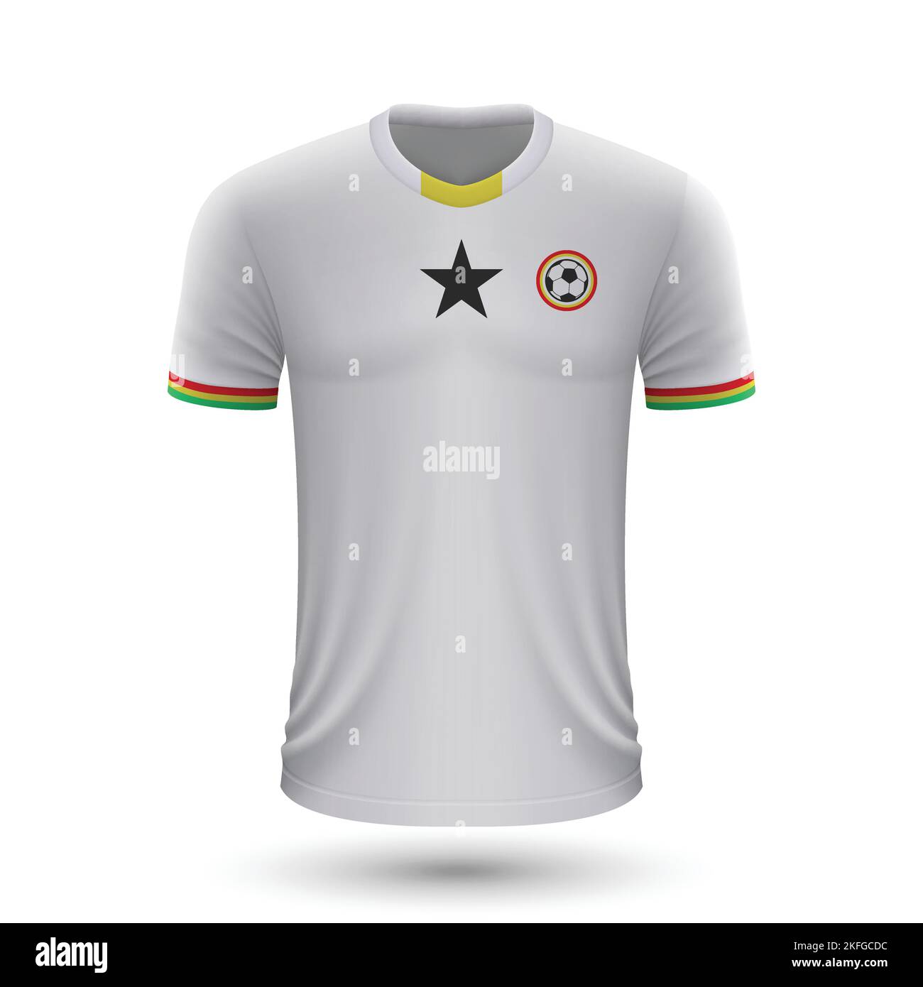 Maglia della nazionale di calcio del ghana Immagini Vettoriali Stock - Alamy