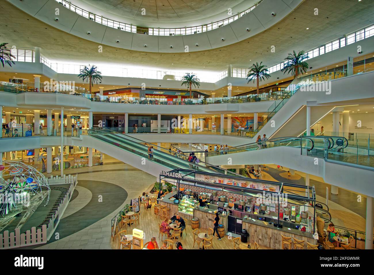 Centro commerciale Saler a Valencia, provincia di Valencia, Spagna. Foto Stock