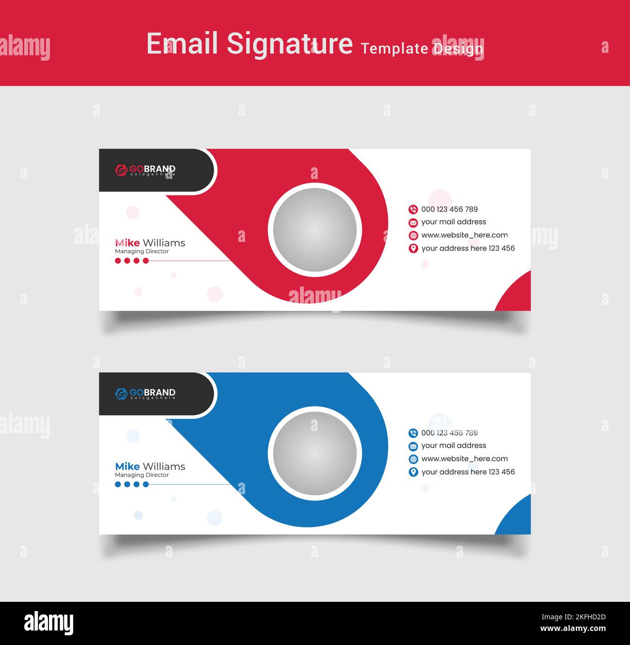 Un biglietto da visita modificabile con un logo, utilizzato per promuovere un'azienda. Illustrazione Vettoriale