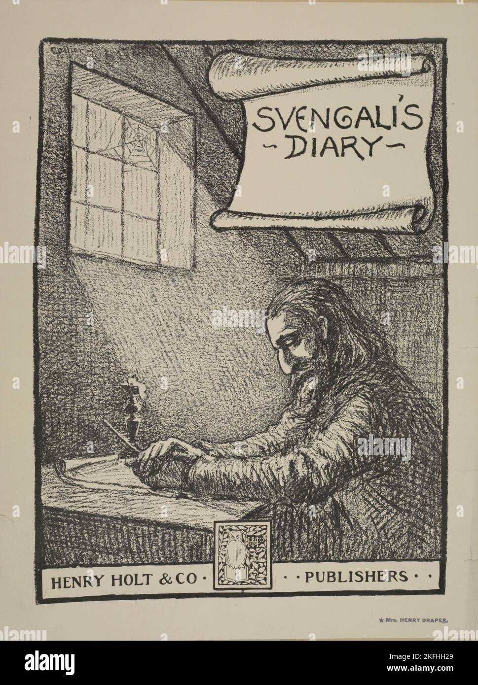 Diario di Svengali, c1895 - 1911. Pubblicato il: 1897 Foto Stock