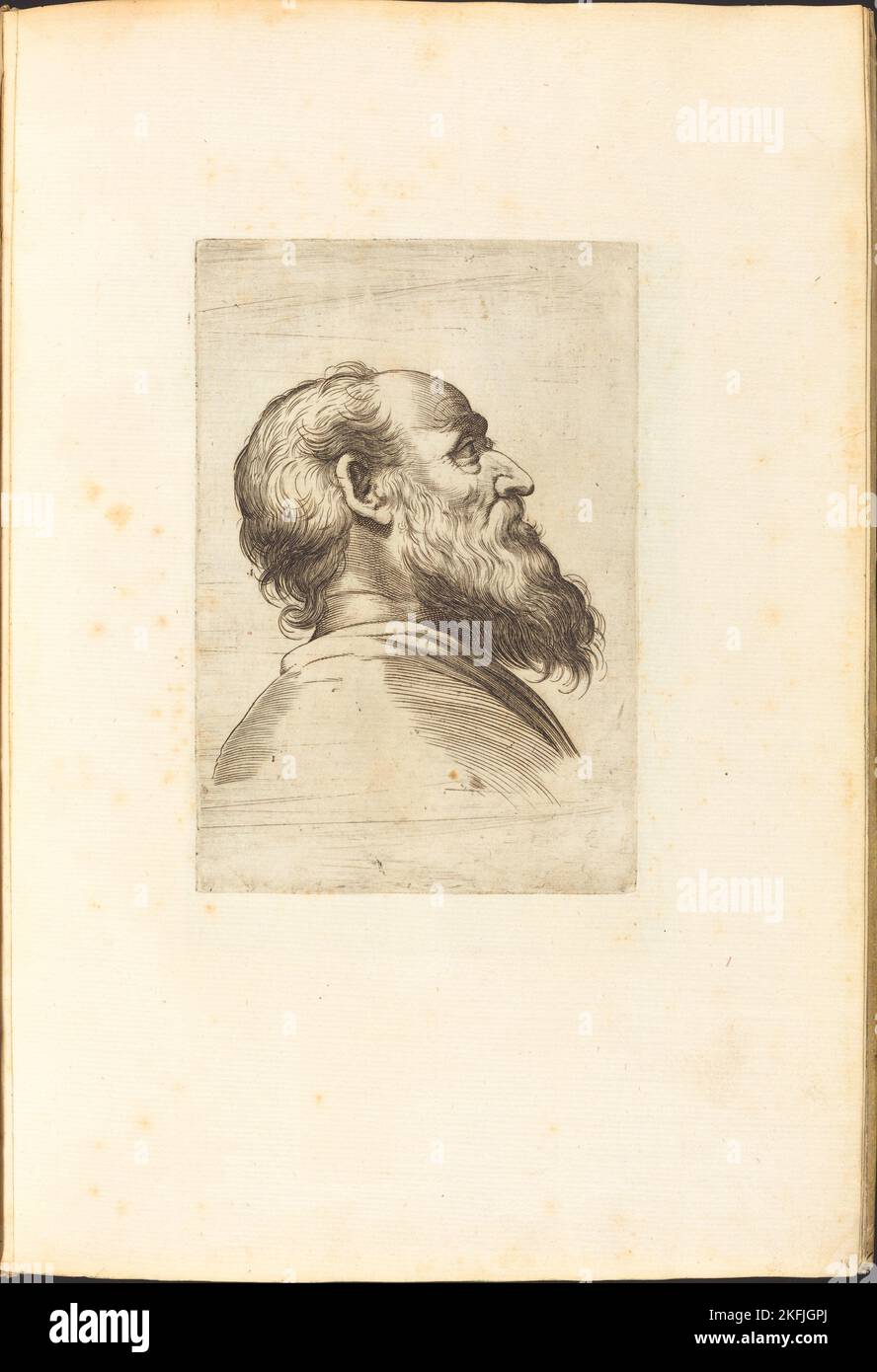 Stampa da libro di disegno, c. 1610/1620. Foto Stock