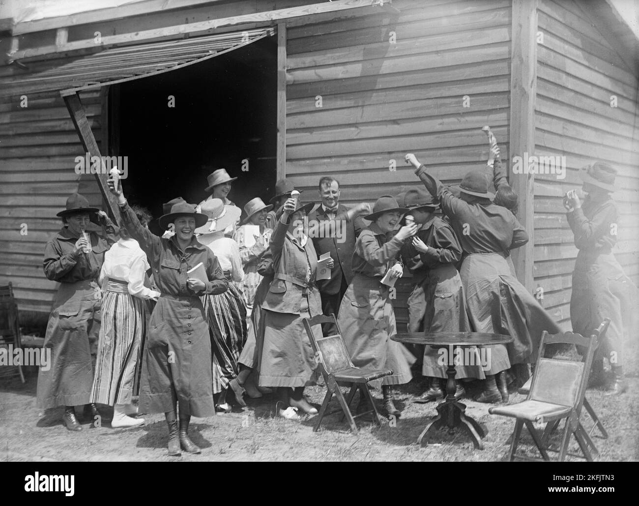 Scuola di Servizio Nazionale Donna, 1916. Foto Stock