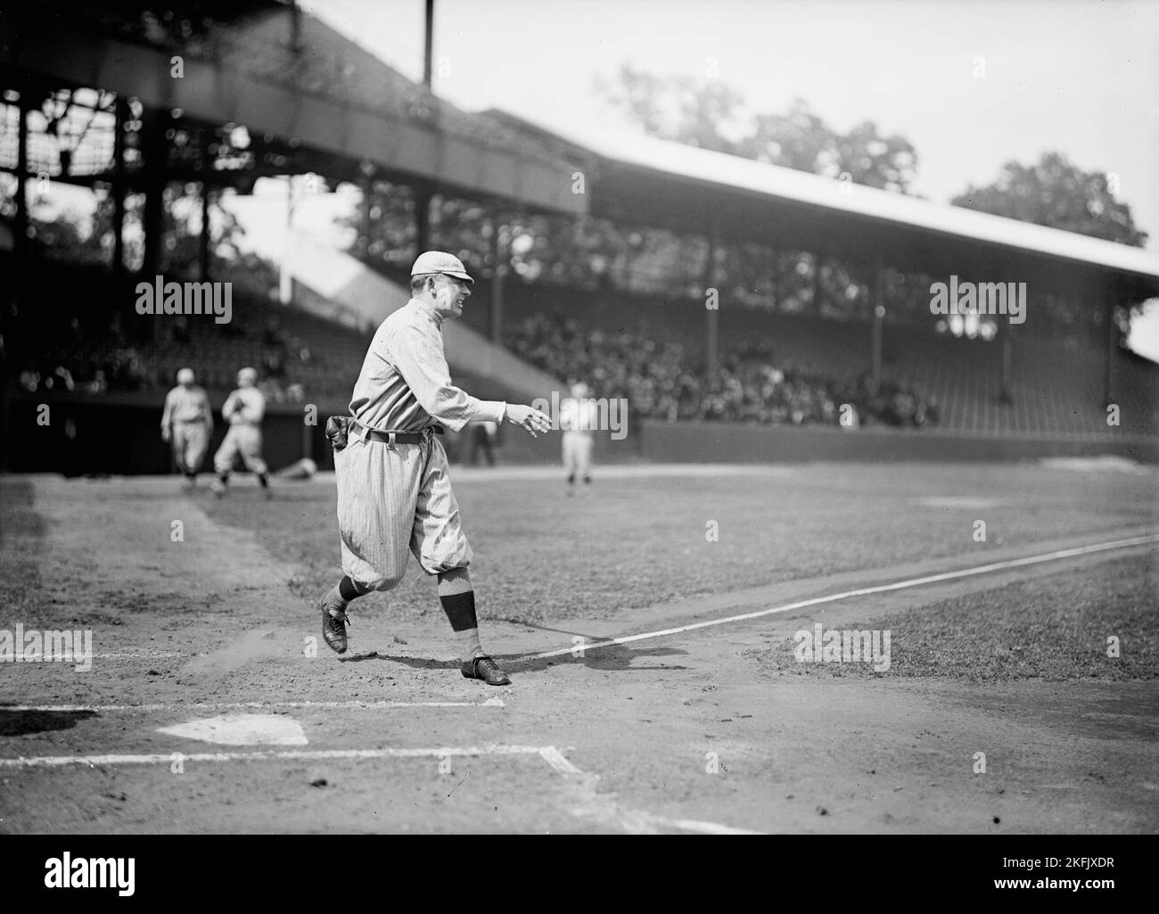 Steve Yerkes (possibilmente), Boston al (Baseball), 1913. Foto Stock