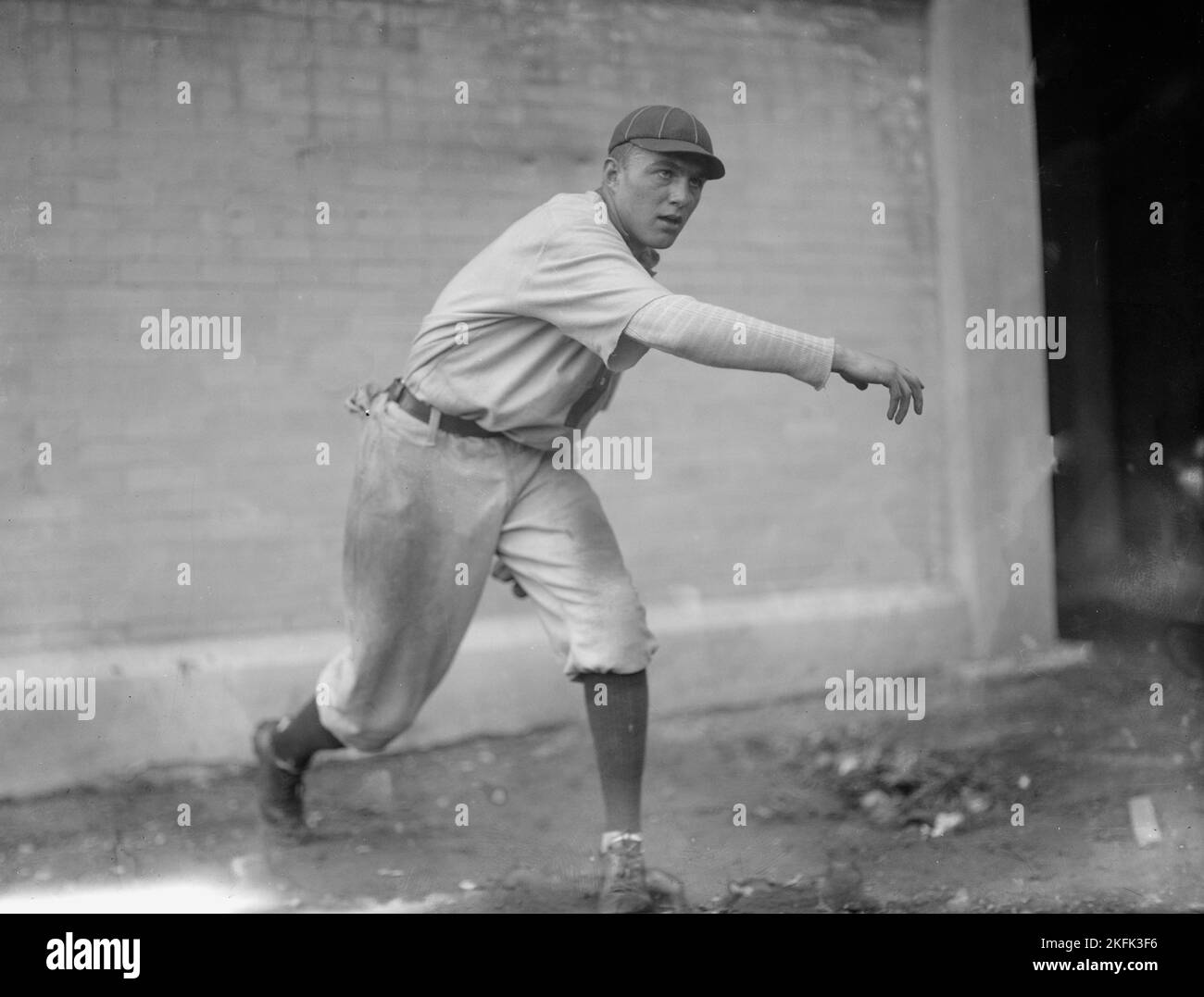 Joe Engel, Washington al (Baseball), 1912. Foto Stock