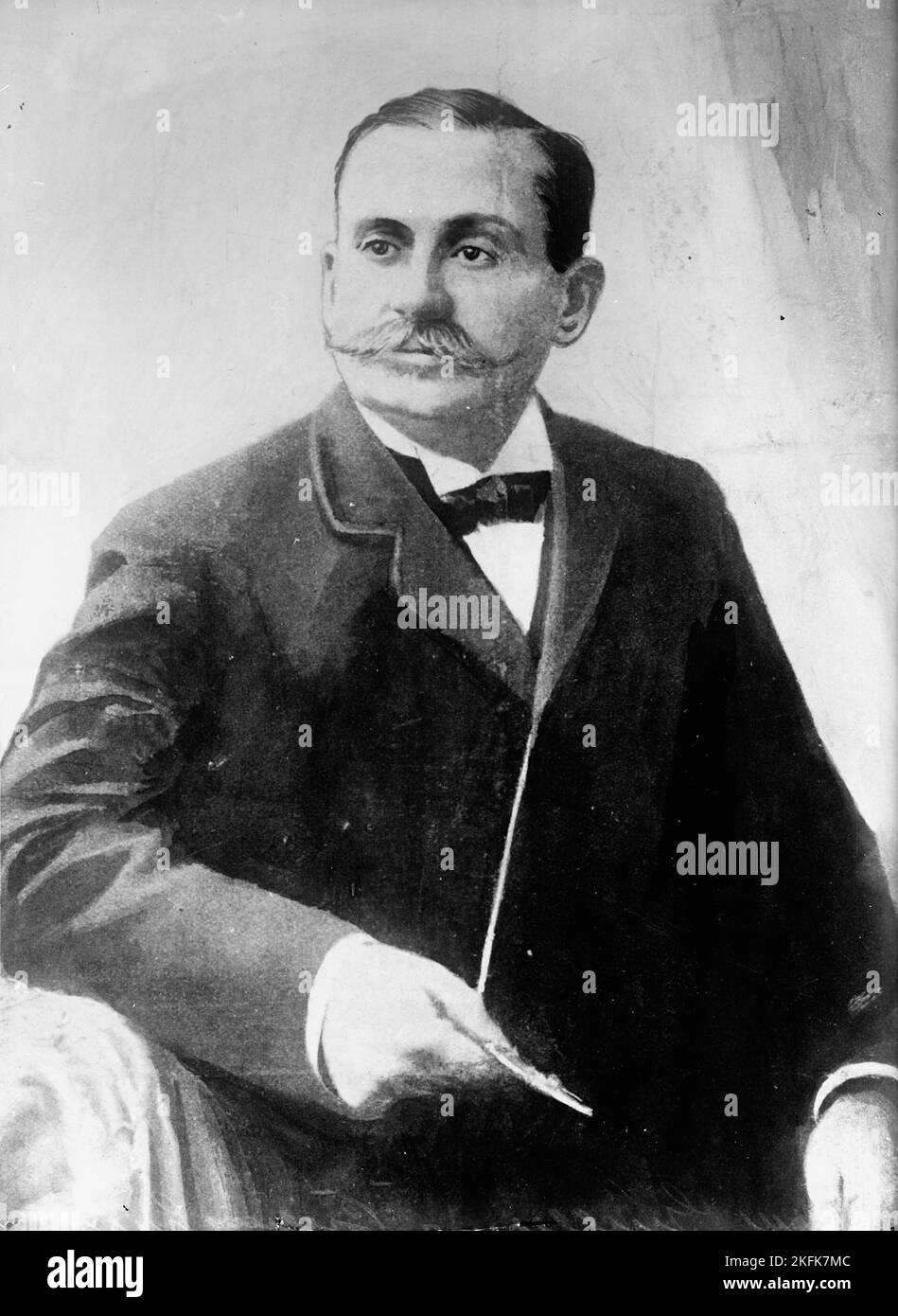 Guillermo Billinghurst del Perù, 1914. Politico peruviano, Presidente del Perù. Billinghurst è stato rovesciato in un colpo di stato militare il 4 febbraio 1914 Foto Stock
