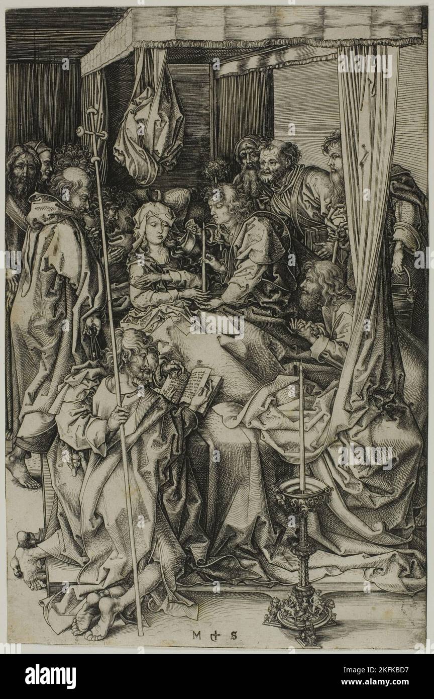 La morte della Vergine, c.. 1470. Foto Stock