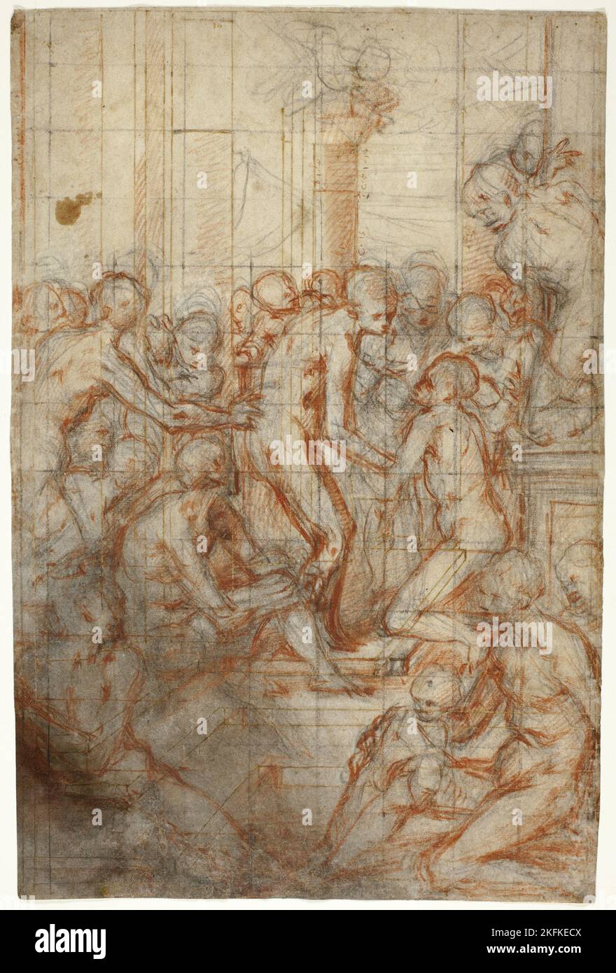 Studio per la purificazione della Vergine, c.. 1577. Foto Stock