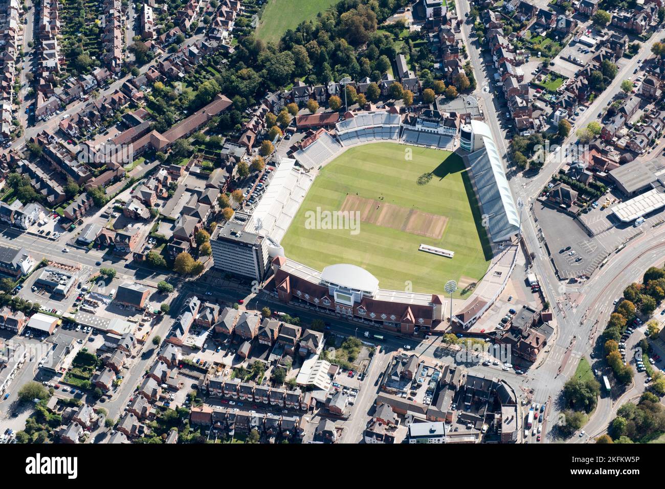 Trent Bridge Cricket Ground, Nottingham, Nottinghamshire, 2018. Foto Stock