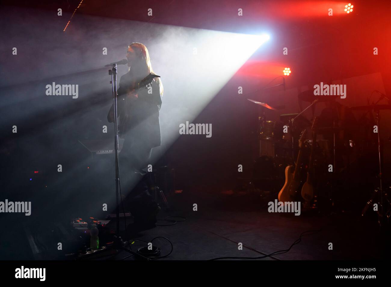 Roma, Italia. 17th Nov 2022. Emma Nolde durante il concerto al Monk Club di Roma. (Foto di Roberto Bettacchi/Pacific Press/Sipa USA) Credit: Sipa USA/Alamy Live News Foto Stock