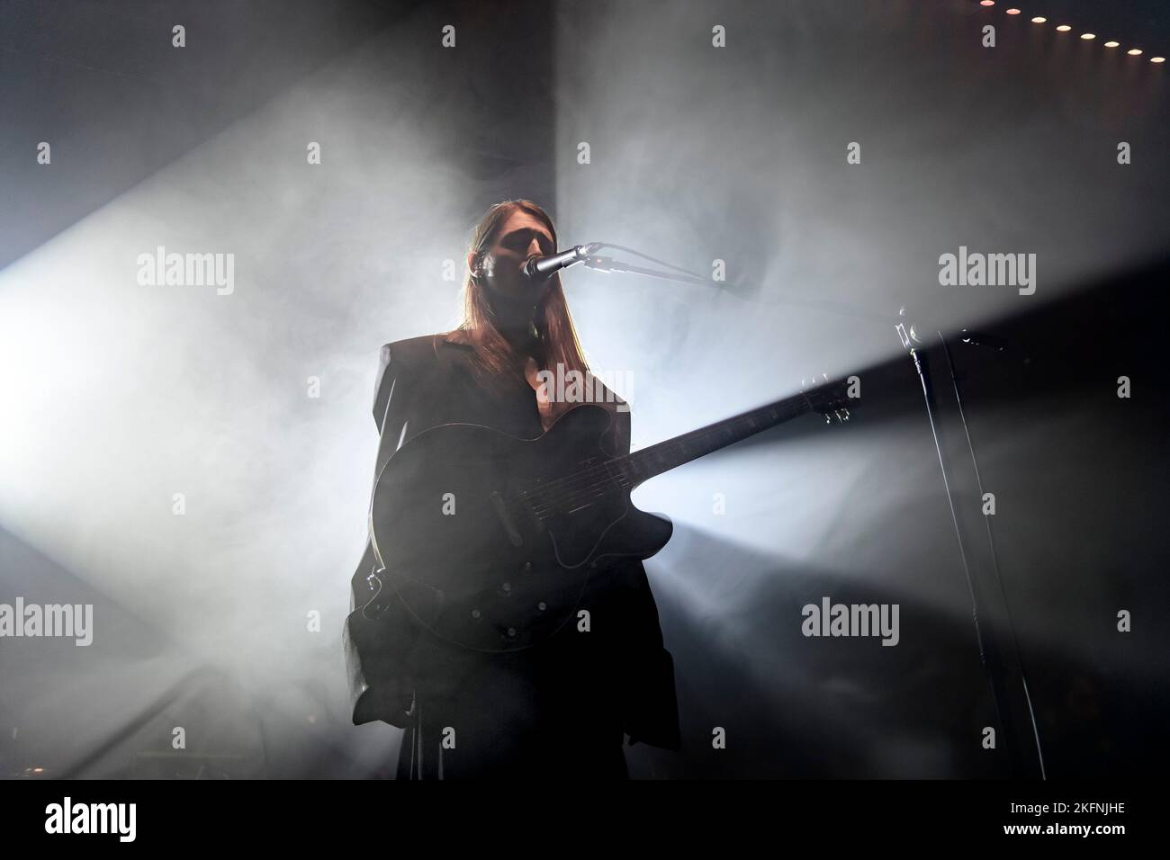 Roma, Italia. 17th Nov 2022. Emma Nolde durante il concerto al Monk Club di Roma. (Foto di Roberto Bettacchi/Pacific Press/Sipa USA) Credit: Sipa USA/Alamy Live News Foto Stock